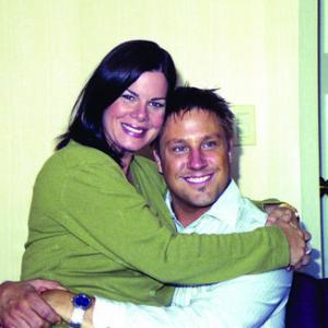 Marcia Gay Harden and Jon Doscher at the 2003 Toronto Film Festival