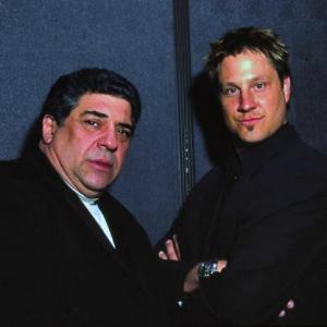 Vincent Pastore with Jon Doscher NYC Benefit May 2003