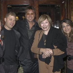 Dinner at Sardis with icon SHIRLEY MACLAINE in NYC December 4 2008