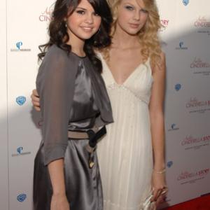 Selena Gomez and Taylor Swift at event of Another Cinderella Story (2008)