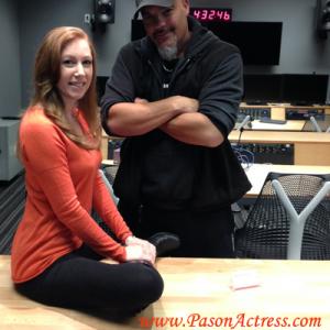 Pason Redhead Actress, Producer Freeman White, Fremont East Studios