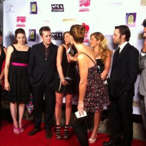 On the Red Carpet for Larissa Wise's LoveSick