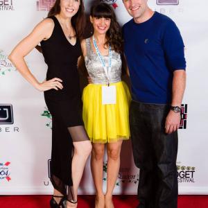 At Cartel: Collaborative Arts LA's No Budget Film Festival  with Mara Klein & Vanessa Vaughn