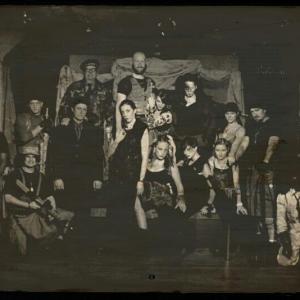 The cast of LOFT Ensemble's MACBETH - 2012