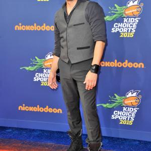 Richard OBryan Nickelodean Kids Sports Awards Red Carpet Jake Novoa on Every Witch Way!