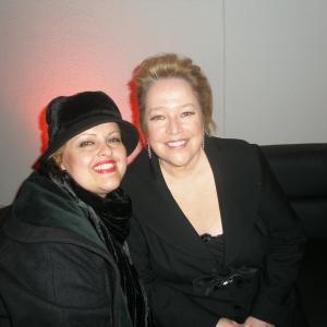 With Kathy Bates at Revolutionary Road Screening Party