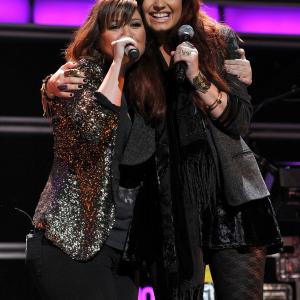 Kelly Clarkson and Demi Lovato