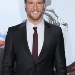 Actor Jake McDorman arrives at the American Sniper New York Premiere at Frederick P Rose Hall Jazz at Lincoln Center on December 15 2014 in New York City