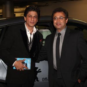 With Shahrukh Khan at the Premier of My Name is Khan at Berlinale