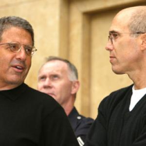 Jeffrey Katzenberg and Ron Meyer