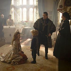 Still of Jonathan Rhys Meyers Jane Brennan and Tamzin Merchant in The Tudors 2007