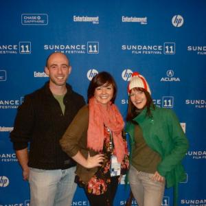 Kevin Marron, Cathy Brady and Rachel Rath at Sundance Film Festival 2010