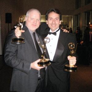 Taking home some Emmy Awards with lighting designer Todd Clark in 2007