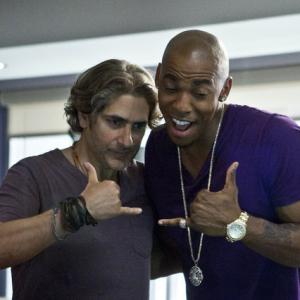 Still of Michael Imperioli and Mehcad Brooks in Necessary Roughness 2011