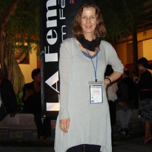 Eva Colmers writerdirector at screening at the LA Femme Film Festival Hollywood