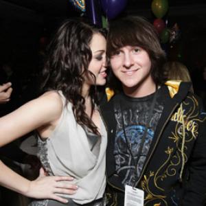 Mitchel Musso and Miley Cyrus at event of Hannah Montana amp Miley Cyrus Best of Both Worlds Concert 2008
