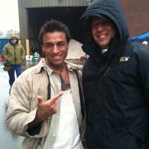 Mani Nasry with Director Gavin Hood  Director of XMen Origins Wolverine Tsotsi