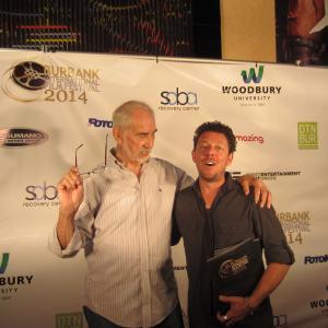 David Polcino and Wally Burr, Glendale Film Festival