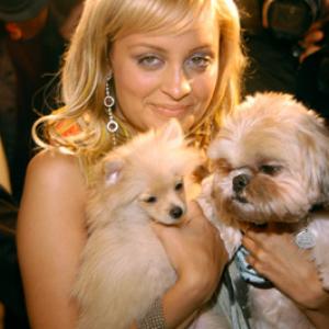 Nicole Richie, Foxy Cleopatra the Dog and Honey Child the Dog
