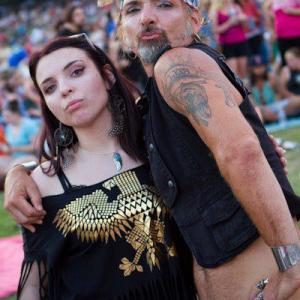 Eric & daughter, Destiny Surreal at Mid-Town Music Fest, Atlanta, GA.