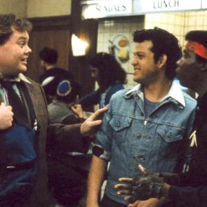 Still of Louie Anderson and Paul Rodriguez in Quicksilver 1986