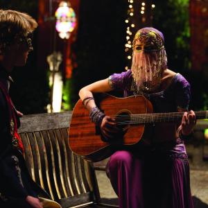 Still of Lucy Hale and Freddie Stroma in A Cinderella Story Once Upon a Song 2011