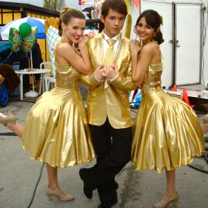 On Set of SPECTACULAR! with Victoria Justice and Simon Curtis