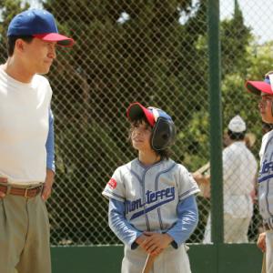 Still of Clifton Collins Jr Jansen Panettiere and Moises Arias in The Perfect Game 2009