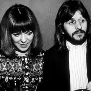 Ringo Starr and wife Maureen circa 1970