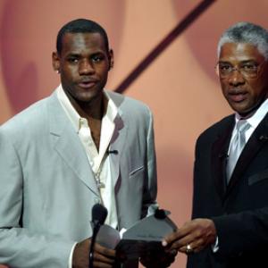 Julius Erving and LeBron James at event of ESPY Awards (2003)