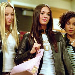 Lola's new school is ruled by a trio of well-tressed teens - Carla (Megan Fox, center) and her sidekicks, Marcia (Ashley Leggat, left) and Robin (Barbara Mamabolo, right).