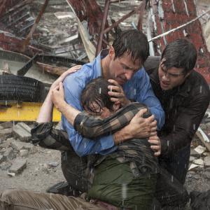 Still of Richard Armitage Nathan Kress and Max Deacon in Into the Storm 2014