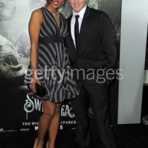Paul Becker  Sharon Leal at the Sucker Punch Premiere