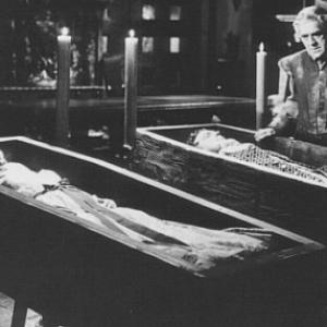 Still of Boris Karloff, Rita Corday and Richard Greene in The Black Castle (1952)