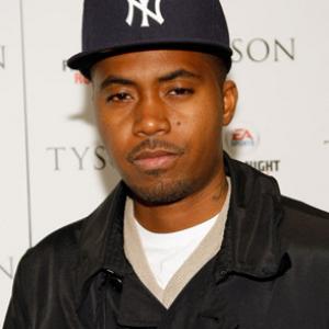 Nas at event of Tyson 2008