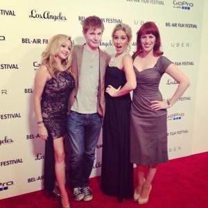Fiona Domenica, Ben Esler, Christina Collard, Adrienne McQueen at the Bel Air Film Festival 2013
