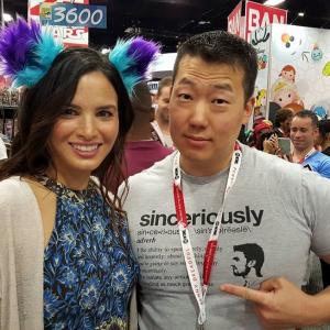 San Diego Comic Con 2015, Visiting with Katrina Law at her booth!