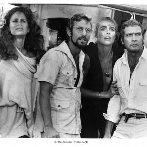 Margaux Hemingway Lee Majors Karen Black and James Franciscus at event of Killer Fish 1979