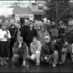Cast & Crew of 2006 Horror Short 'Of Darkness', on the South Jersey set.