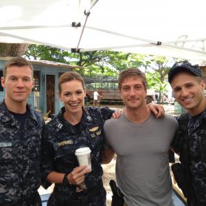Chad Collins, Daisy Betts, Daniel Lissing and Michael King, ABC's, Last Resort.
