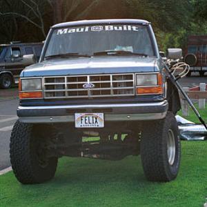 Felix - my 1989 lifted Ranger - (Kanaha, Maui)
