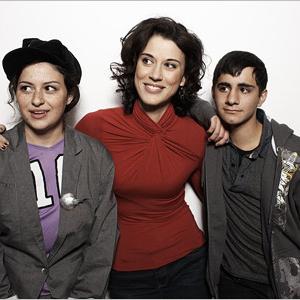 Alia Shawkat, Cherien Dabis and Melkar Muallem at the 2009 Sundance Film Festival.