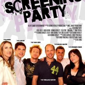 Nora Burns Felix Pire Dennis Hensley Ossie Beck Erin Quill and Tony Tripoli in Screening Party 2008