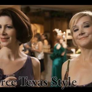 Mykle McCoslin and Caitlin Carter in Divorce Texas Style