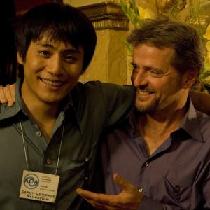 Still of Aidan Quinn and Ye Liu in Dark Matter 2007