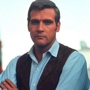 The Big Valley Lee Majors on the set 1966 ABC