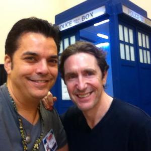 Lex Lang with Paul McGann. The Doctor! These two had fun in Pittsburgh at the Pittsburgh Comicon!!