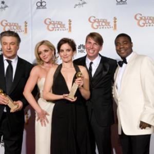 The Golden Globe Awards  66th Annual Arrivals Alec Baldwin Jane Krakowski Jack McBrayer Jack McBrayer Tina Fey Tracy Morgan