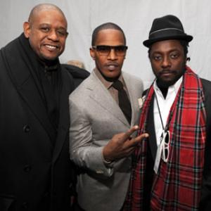 Forest Whitaker, Jamie Foxx and Will.i.am