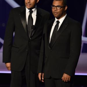 Keegan-Michael Key and Jordan Peele at event of The 66th Primetime Emmy Awards (2014)